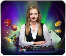 Live Baccarat ဂိမ်းစားပွဲ Real Dealer